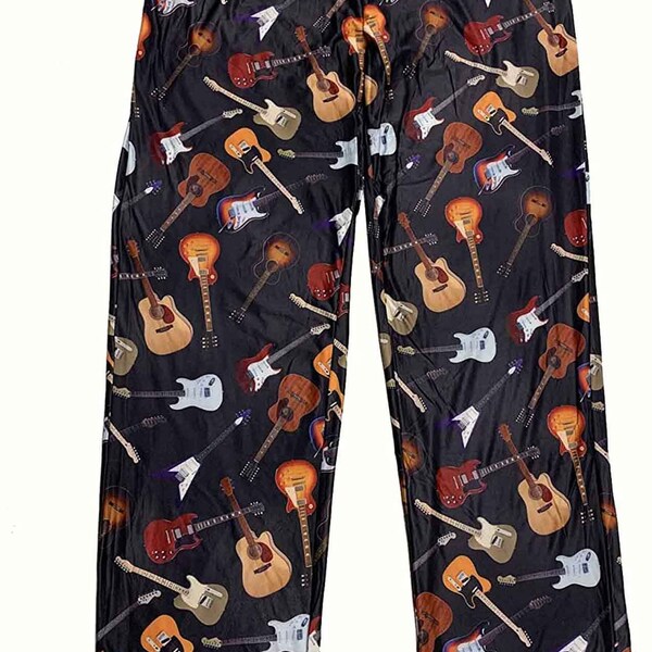 BRIEF INSANITY All Over Guitars UNISEX Lounge Pant