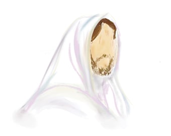Téléchargement numérique du Sauveur Jésus-Christ. Jésus moderne minimal Art Pâques imprimable Christian LDS artwork