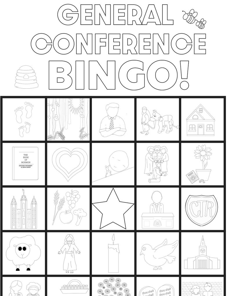 LDS General Conference Packet Coloring - Il 794xN.2602989035 6qq3