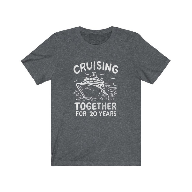Cruising Together for 20 Years Shirt 20th Anniversary Shirt for Husband Wife Wedding Anniversary Unisex Tee 20th Anniversary Gifts
