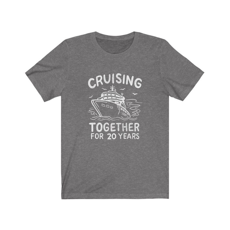 Cruising Together for 20 Years Shirt 20th Anniversary Shirt for Husband Wife Wedding Anniversary Unisex Tee 20th Anniversary Gifts
