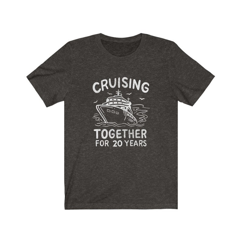 Cruising Together for 20 Years Shirt 20th Anniversary Shirt for Husband Wife Wedding Anniversary Unisex Tee 20th Anniversary Gifts