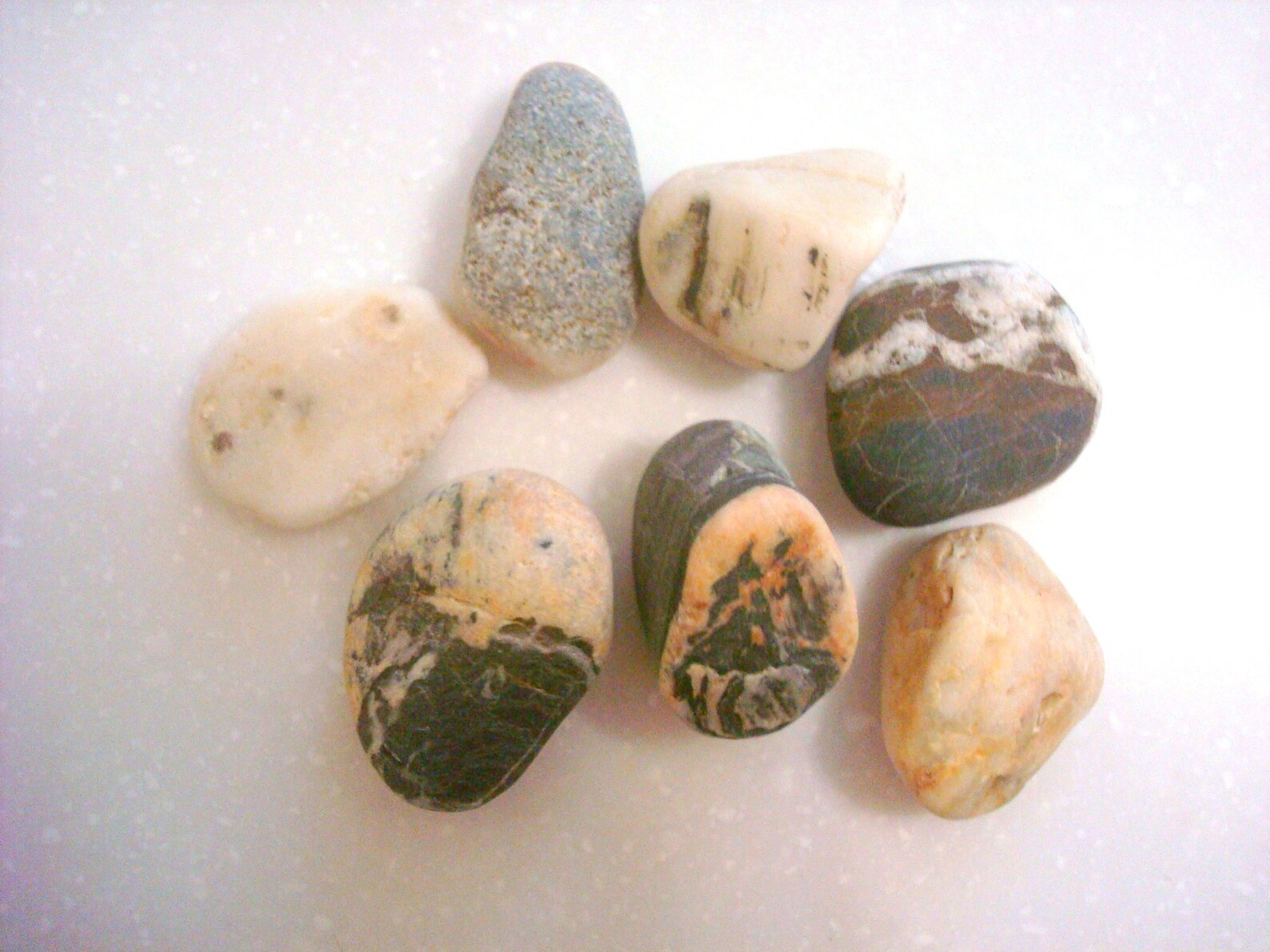 12 163 4 cm 7 uds. Guijarros grandes Etsy