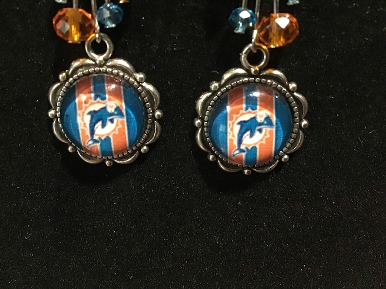 Miami Dolphin Earrings