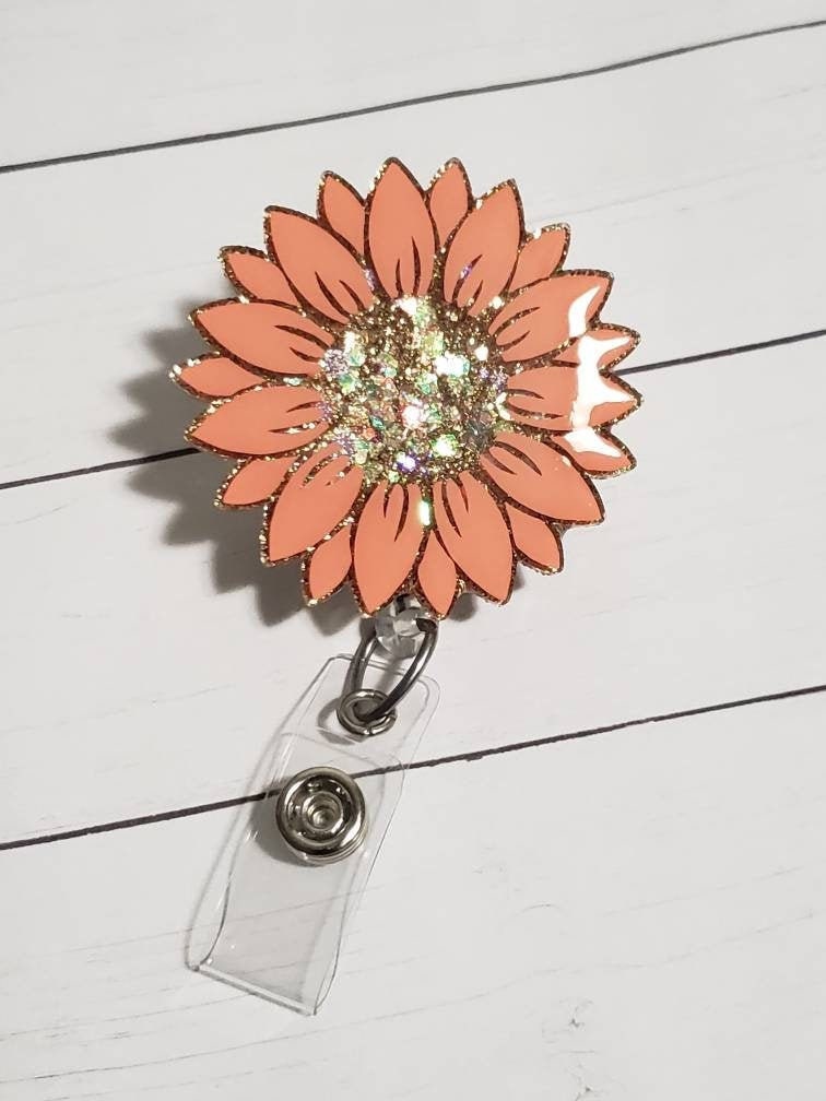 Colorful Flower Badge 