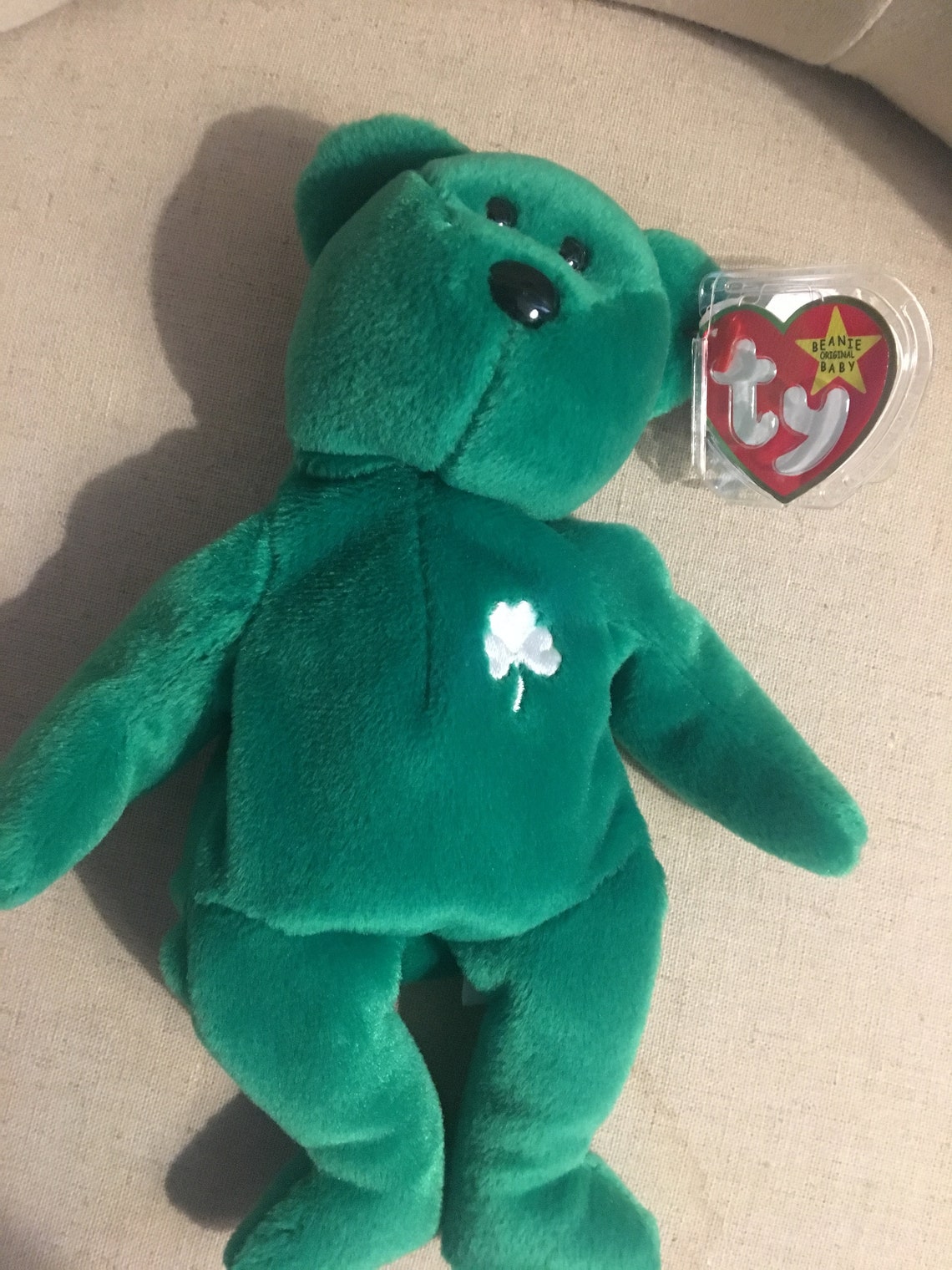 Mint Condition Erin Beanie Baby Etsy