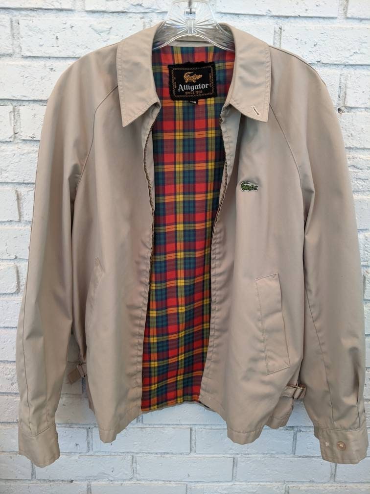izod plaid jacket