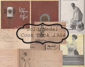Gold medal cook book 1904 Ephemera