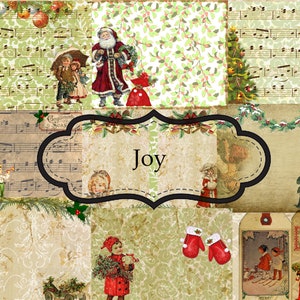 Kit de journal de jonque de Noël de joie