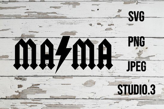 Free Free Mama Svg Acdc 335 SVG PNG EPS DXF File