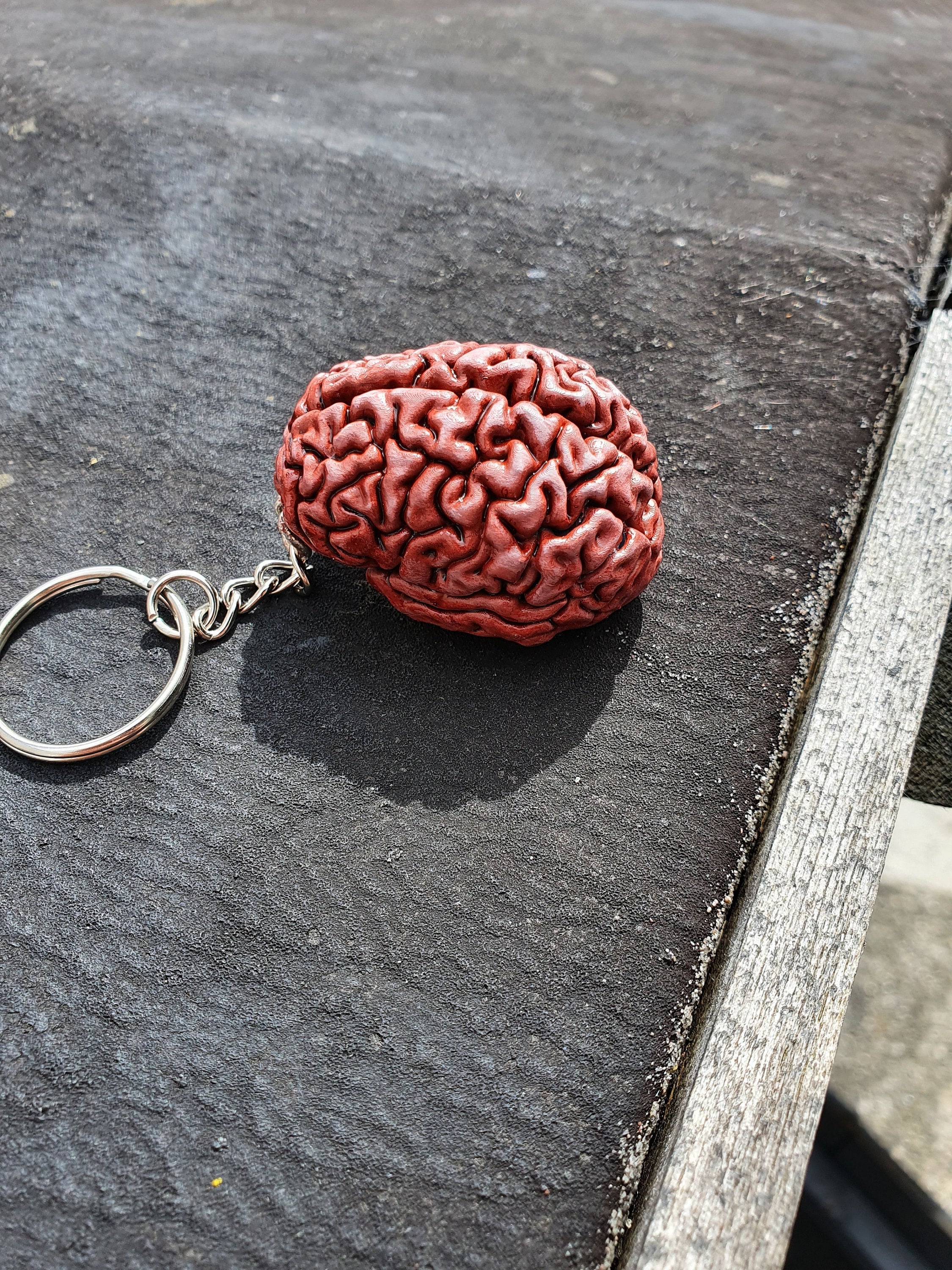 Brain keychain best sale