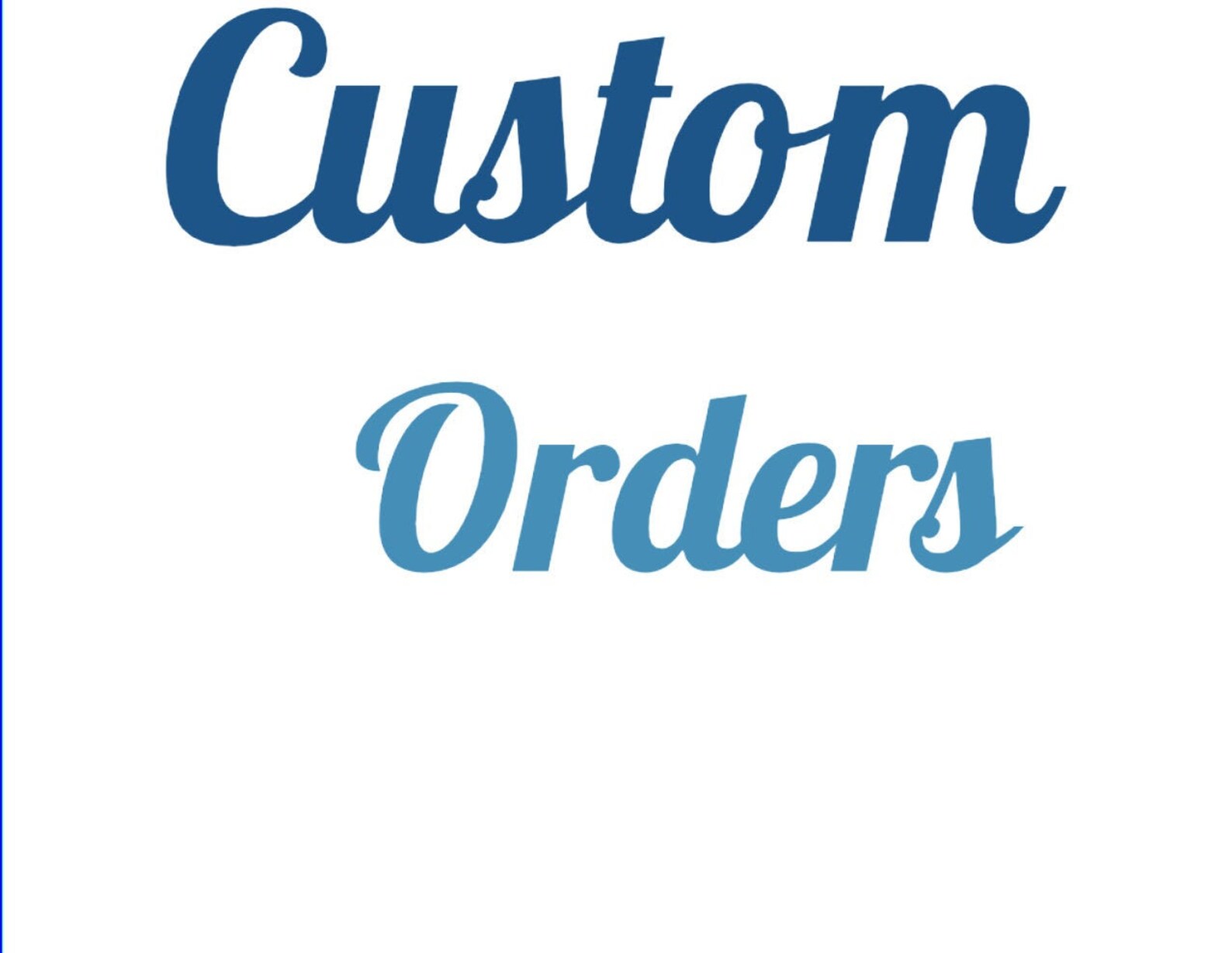 Custom Orders | Etsy