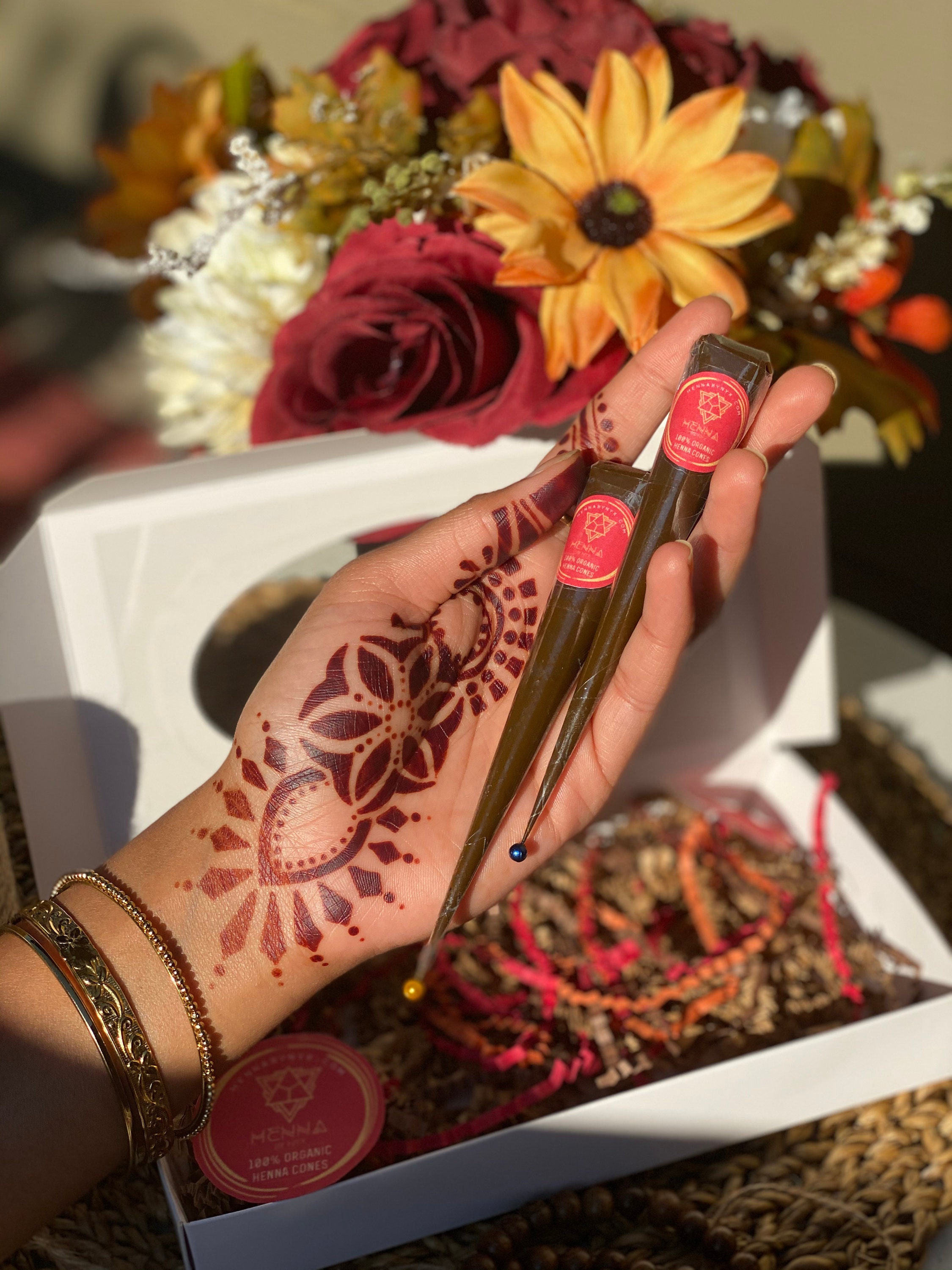 Natural Handmade Henna/ Mehndi Cones 