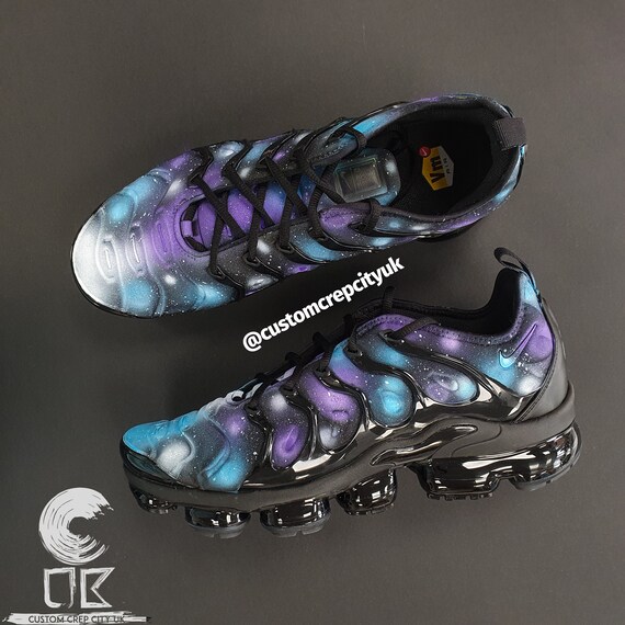 custom vapormax plus purple