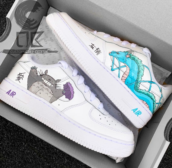 Custom Nike Air Force 1 Studio Ghibli 