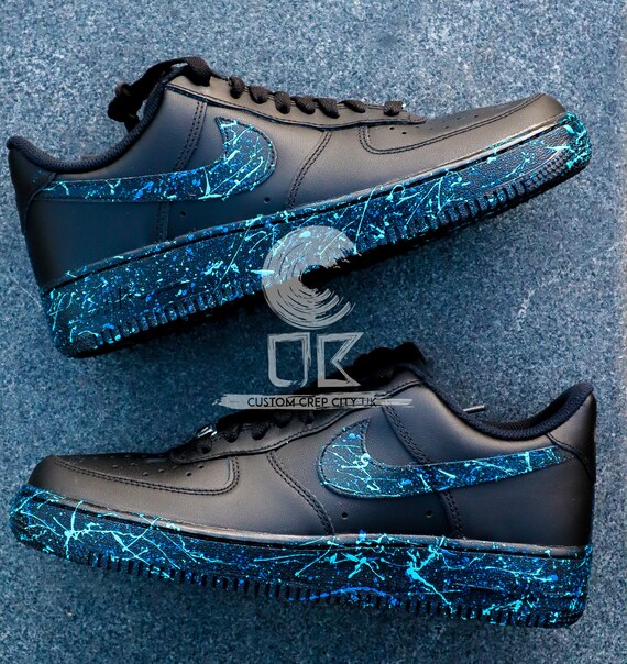 nike splatter shoes