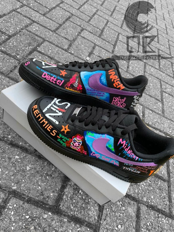 Benutzerdefinierte Nike Air Force 1 Playboy x VLONE x Nike | Etsy