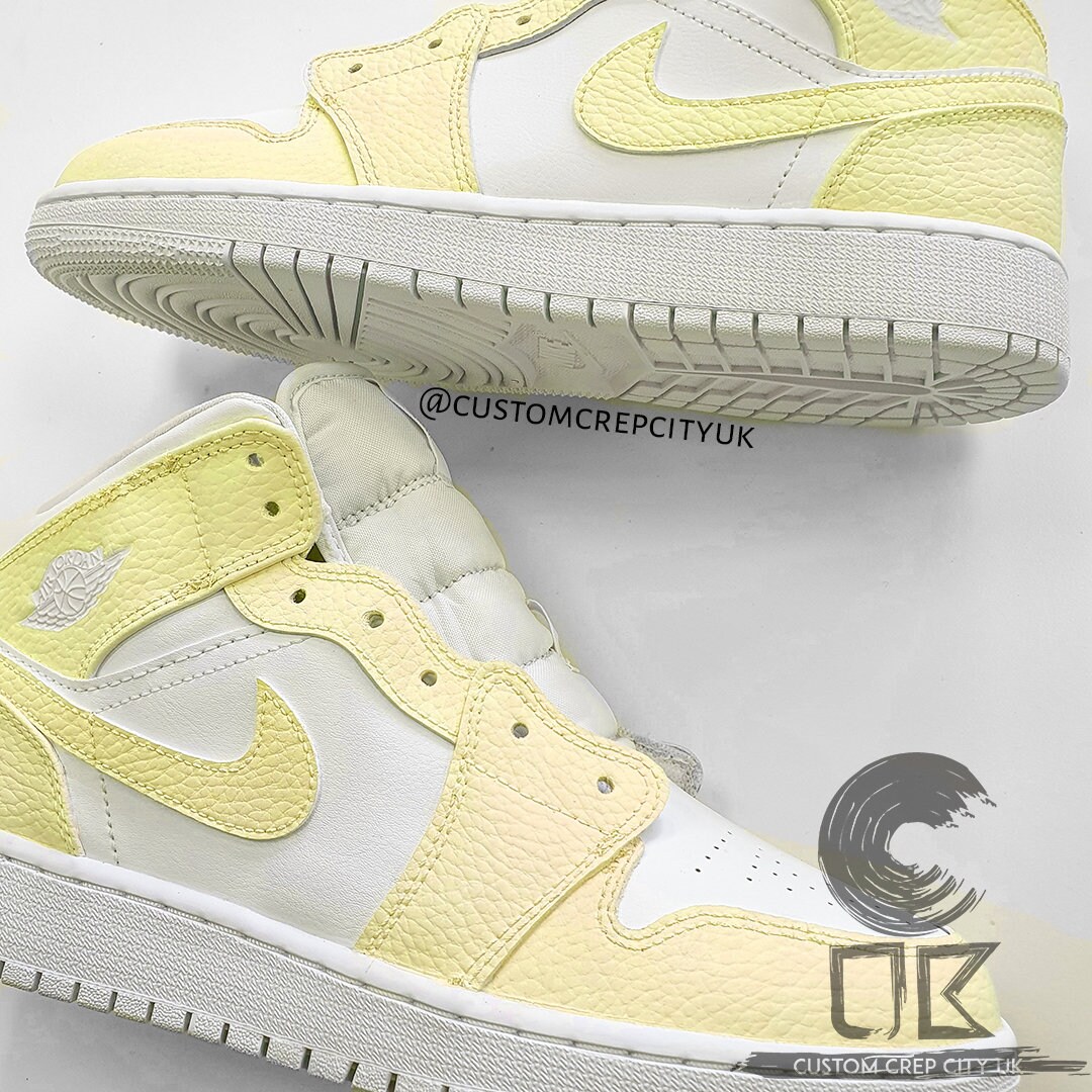 pastel yellow jordans Off 75% - www 
