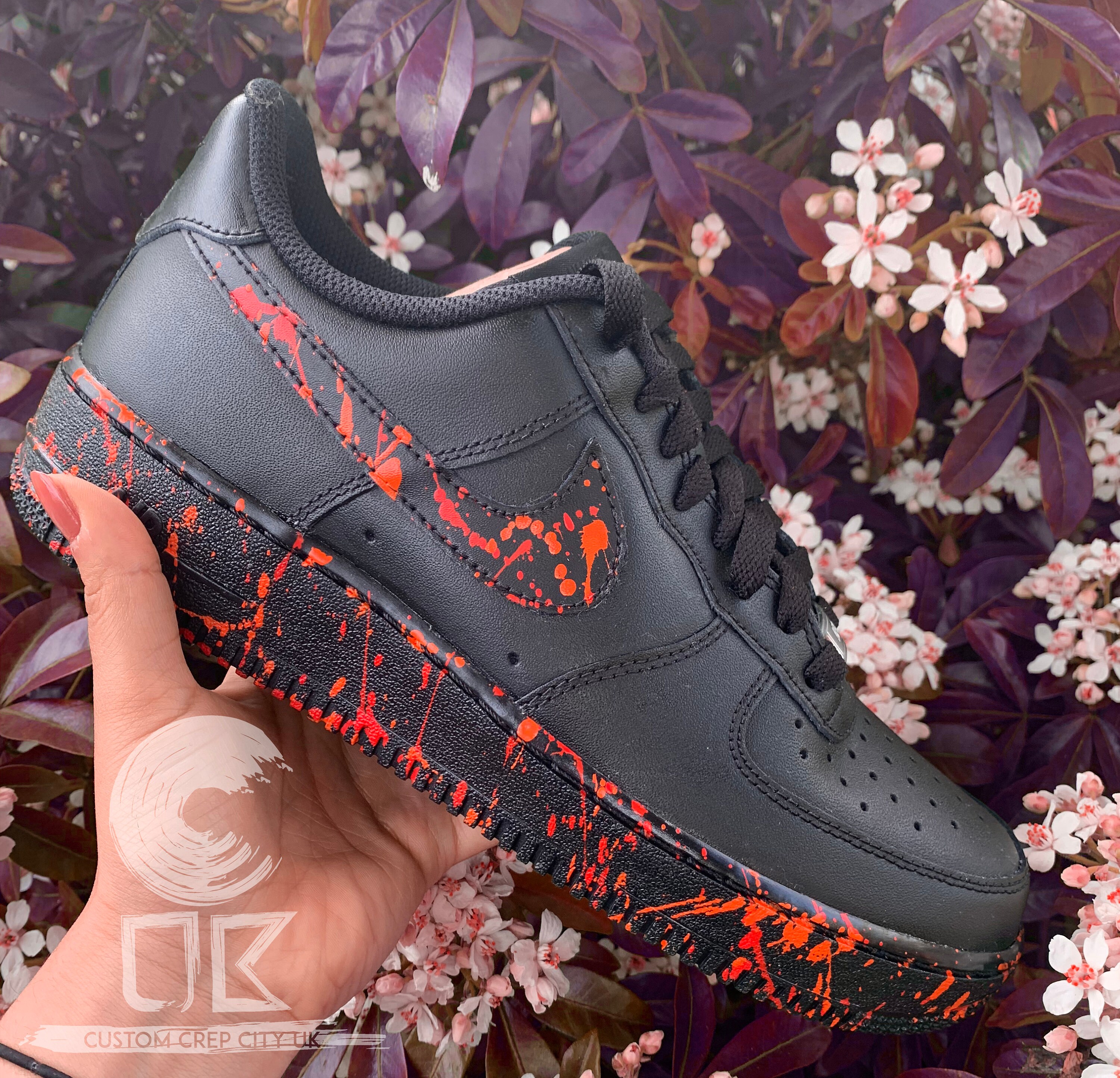 air force 1 splatter