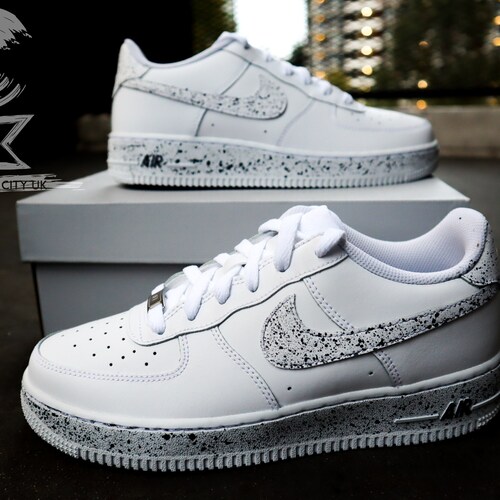 custom oreo air force ones