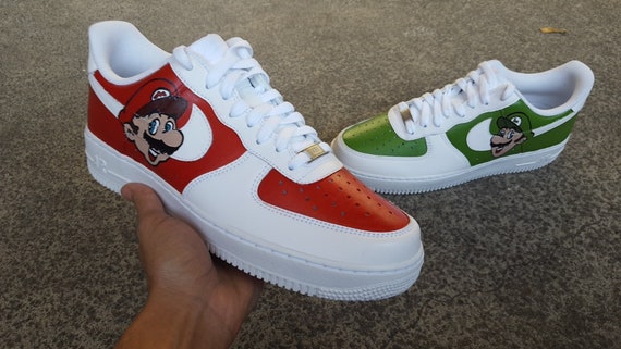 nike air force 1 super mario