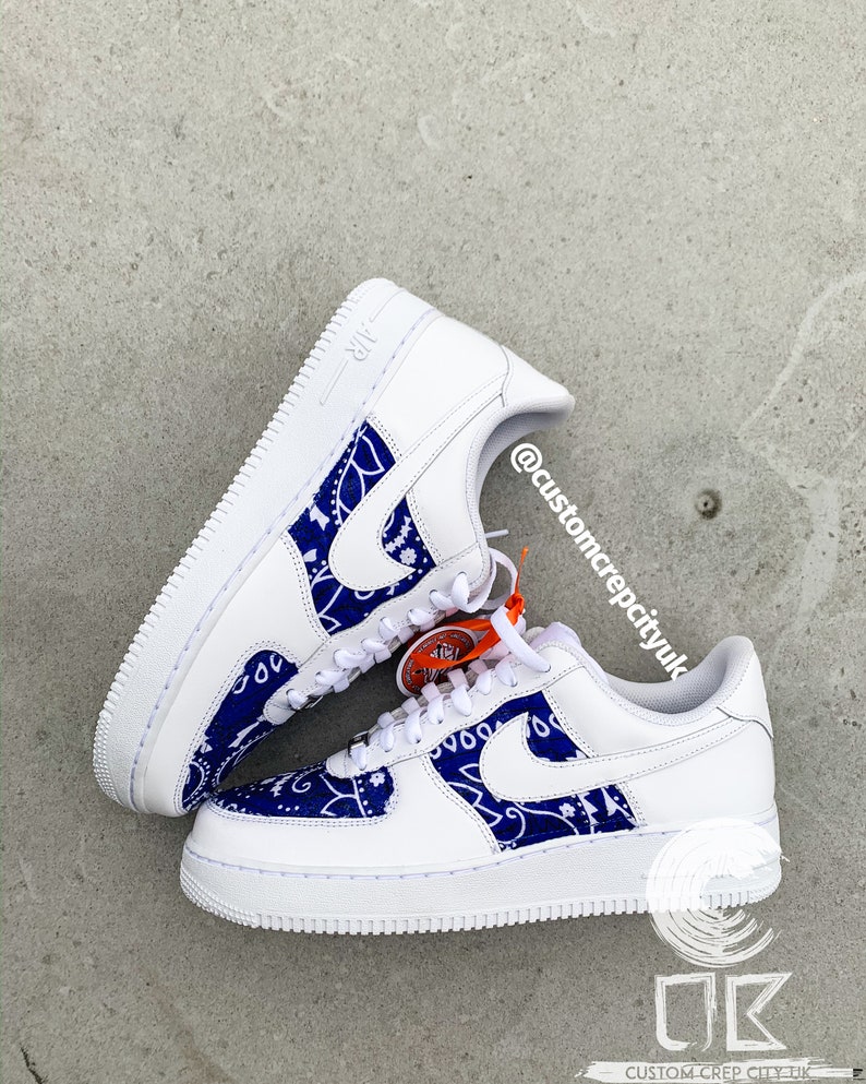 blue bandana shoes nike