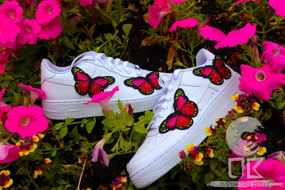 etsy air force 1 butterfly