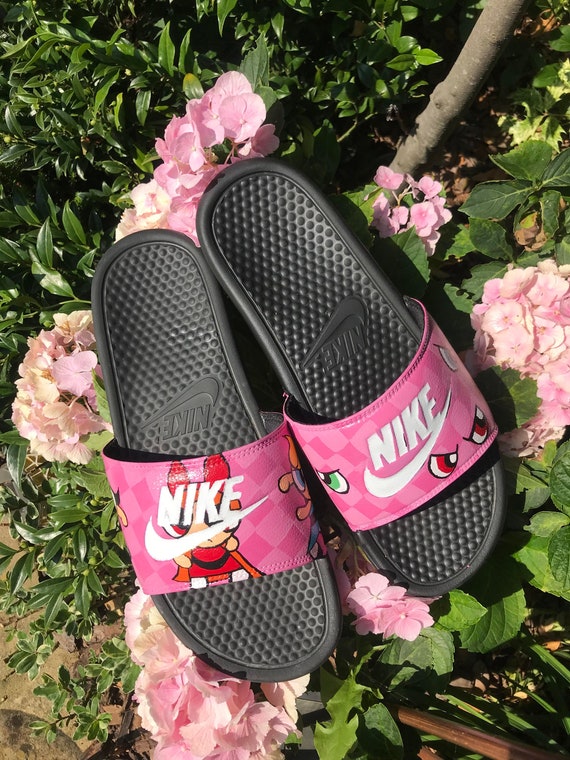 nike girls sliders