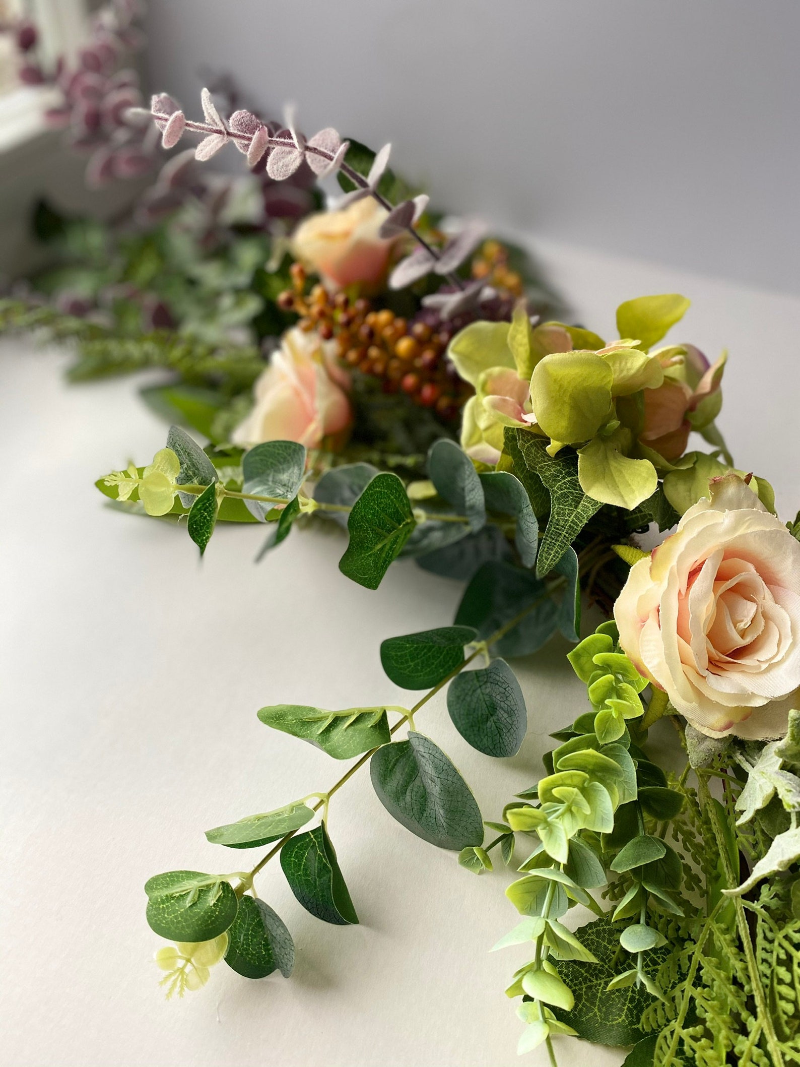 Handmade Artificial Flowers Arrangement Xlarge Silk Floral Etsy