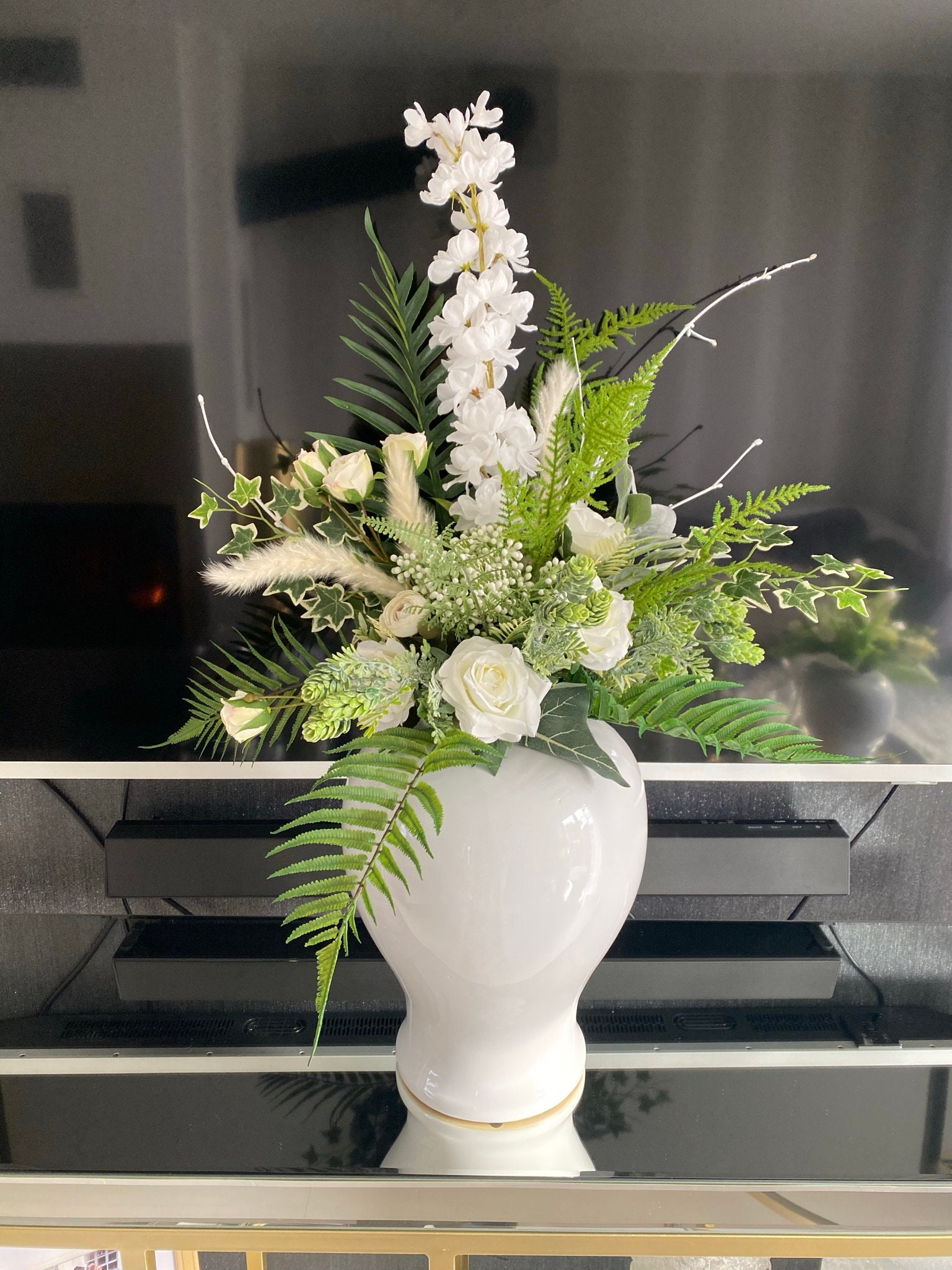 Extra Large Silk Flowers Bouquet Luxury Artificial Roses Etsy