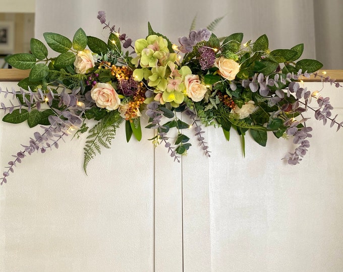 Handmade Artificial Flowers Arrangement Xlarge Silk Floral - Etsy UK