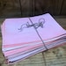 25 Sheets of Pink/light Red Tea Dyed Paper. Tea Stained - Etsy