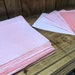 25 Sheets of Pink/light Red Tea Dyed Paper. Tea Stained - Etsy