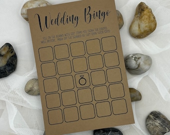 Kraft Wedding Bingo Game: Bridal Shower, 24 Pack