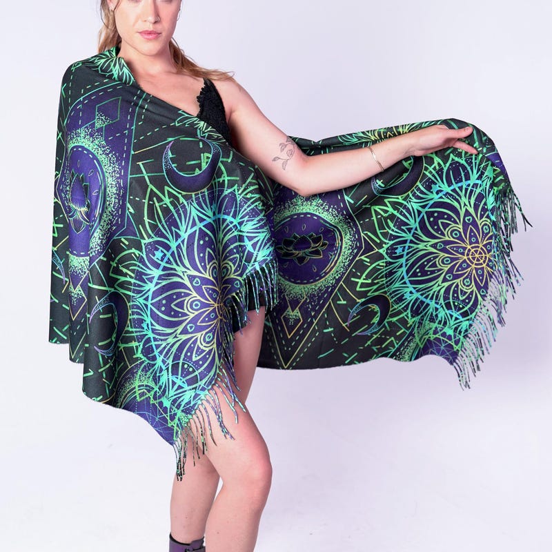 Kashmin Rave Rave Pashmina - Etsy