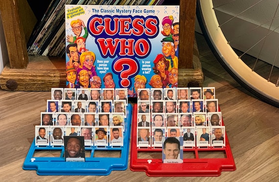 Nfl Custom Guess Who Board Game Etsy