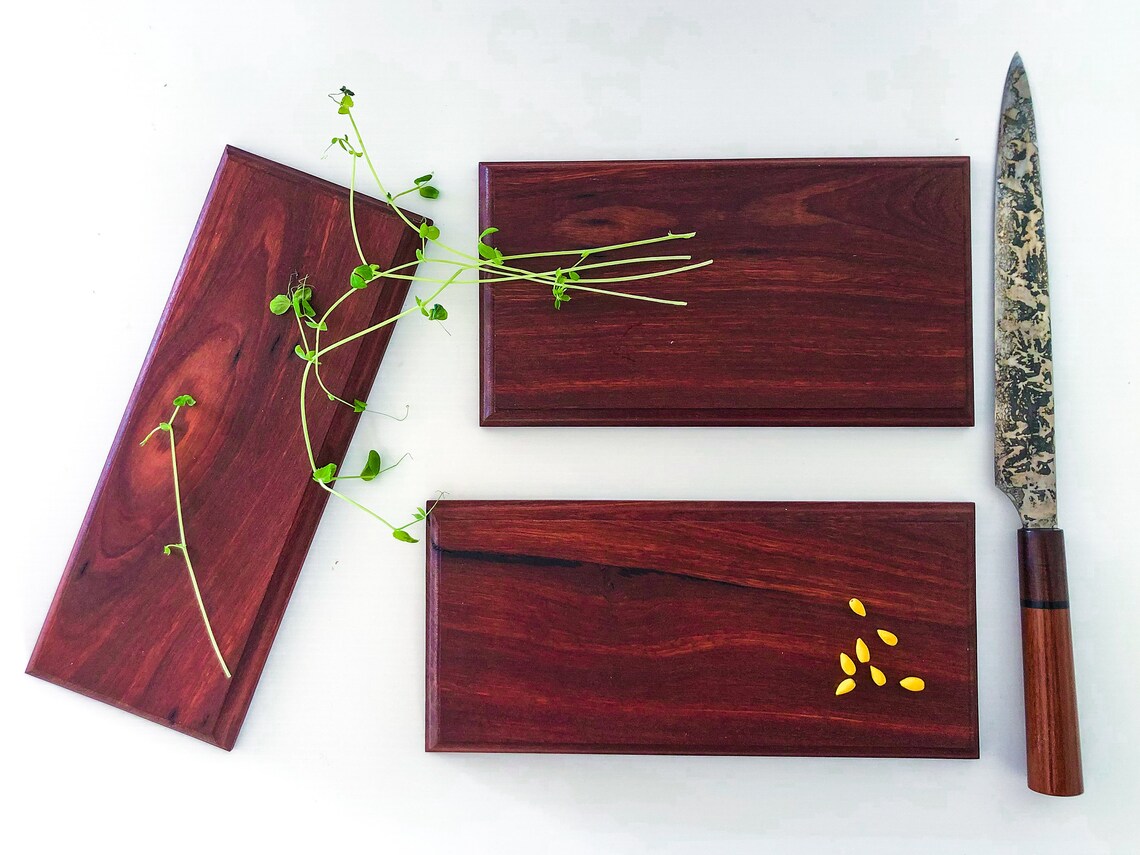 Jarrah Chopping Boards Set of 3 Small Boards Etsy Australia