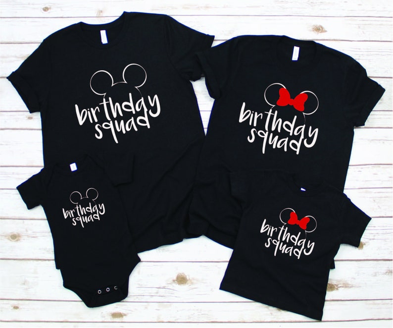 etsy disney birthday shirts