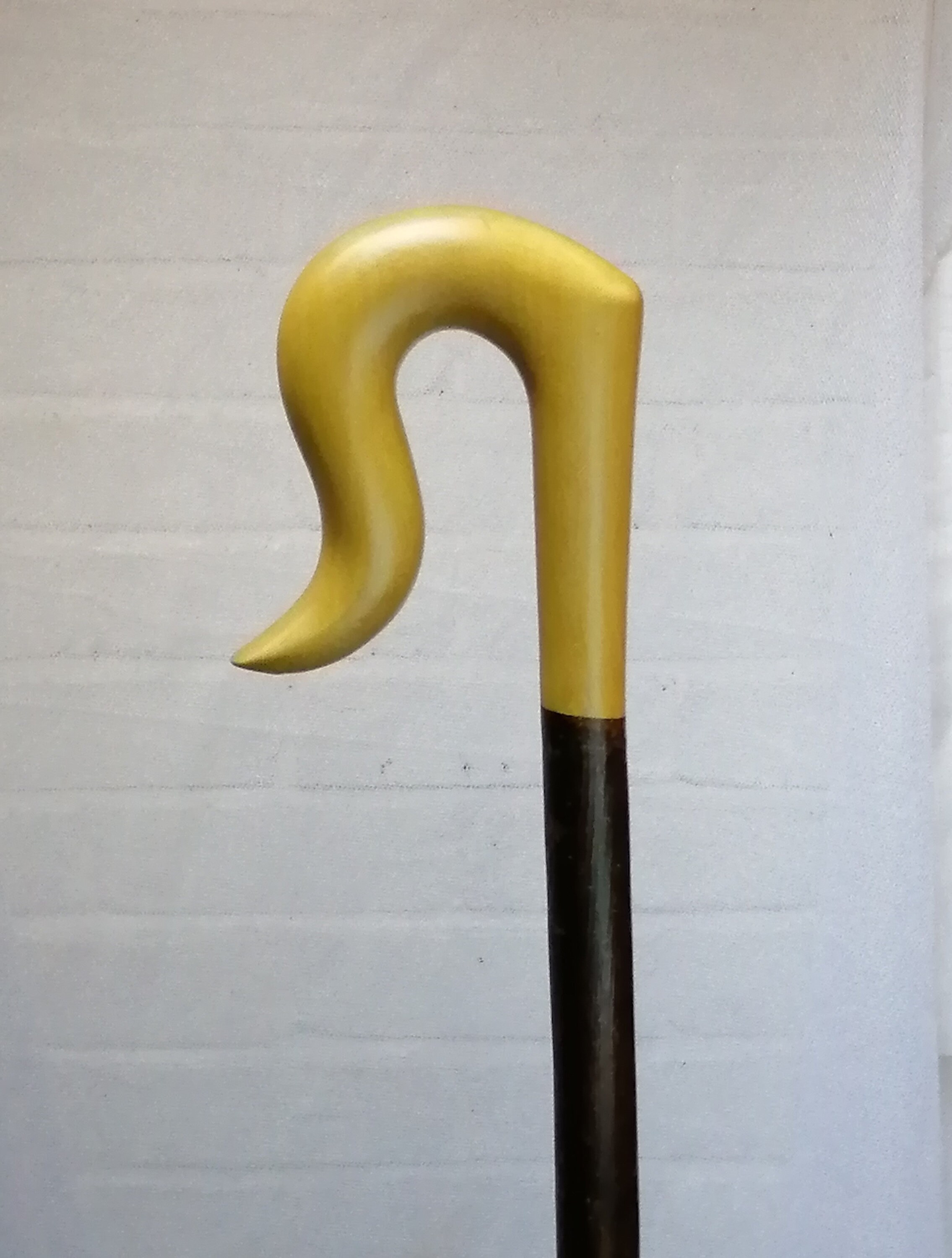 Holly Carved Leg Cleek Walking Stick Etsy UK