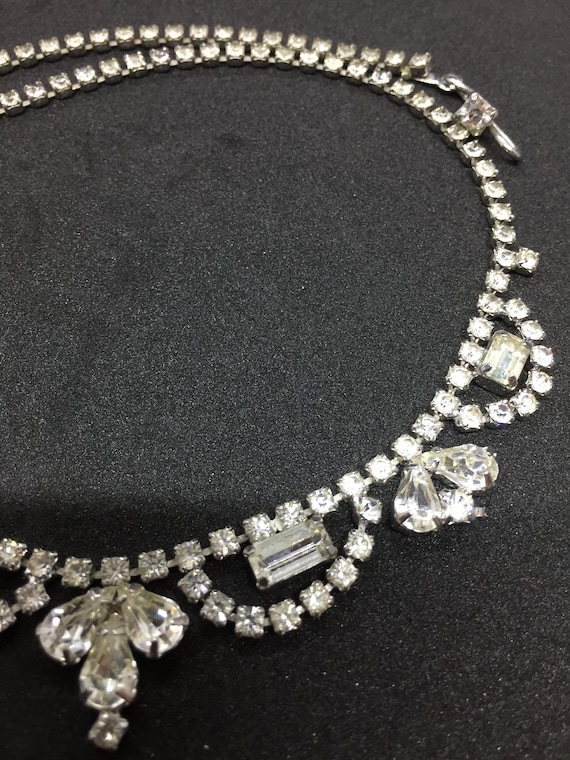 Vintage Swarovski crystal necklace - image 3