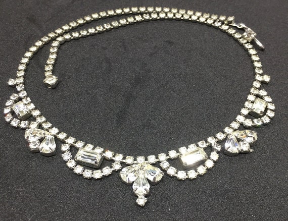 Vintage Swarovski crystal necklace - image 1