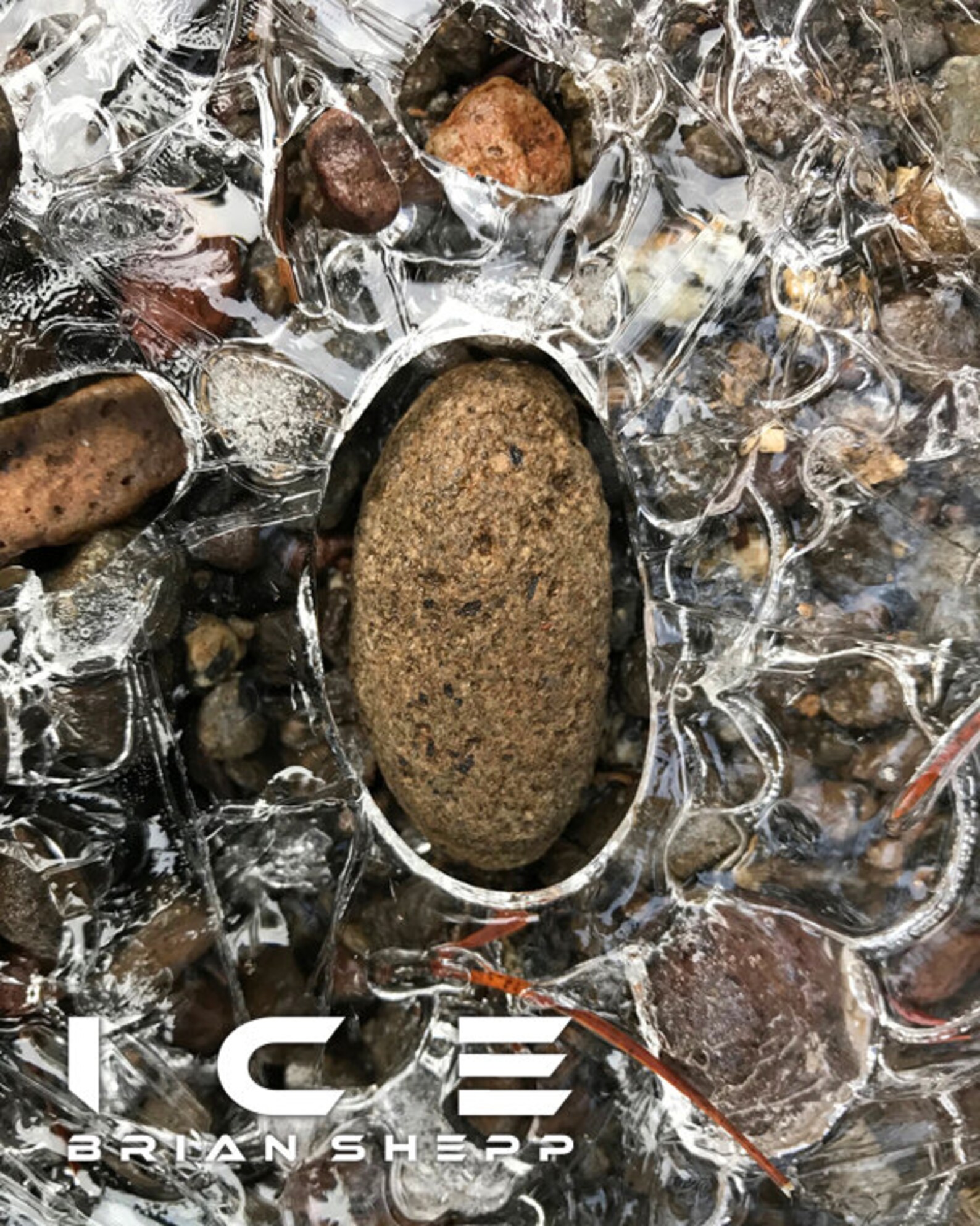 Pebble Ice Photography Nature Photography Art | Etsy