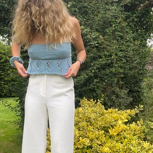 Cozy crop top