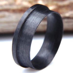 Carbon Fiber Ring Core Side Offset for Inlay