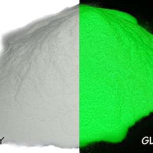 Glow Pigment Powder - &quot;Nuke Green&quot;