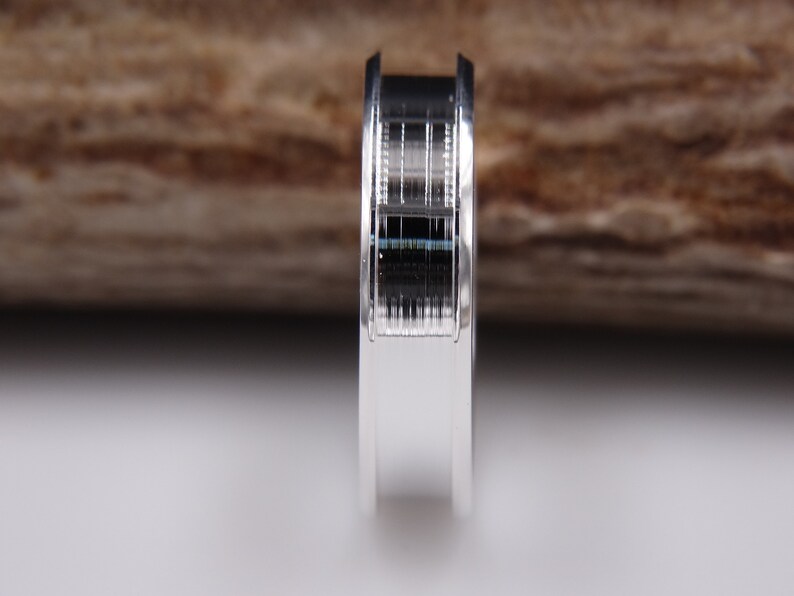 Sterling Silver Ring Blank for Inlay - Etsy
