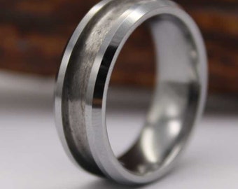 Tungsten Carbide Beveled Edge Ring Blank for Inlay