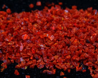 Crushed Opal - "Flaming"  / Premium Inlay Material for Ring Jewelry, Woodwork, Pen Making