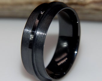 Ceramic Ring Center Liner (Black) for Inlay