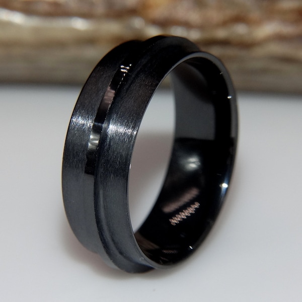 Ceramic Ring Center Liner (Black) for Inlay